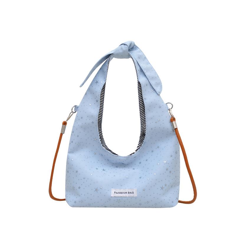Large capacity star shoulder bag new pleated handbag commuter simple girl tote bag синій
Large capacity star shoulder bag new pleated handbag commuter simple girl tote bag синій