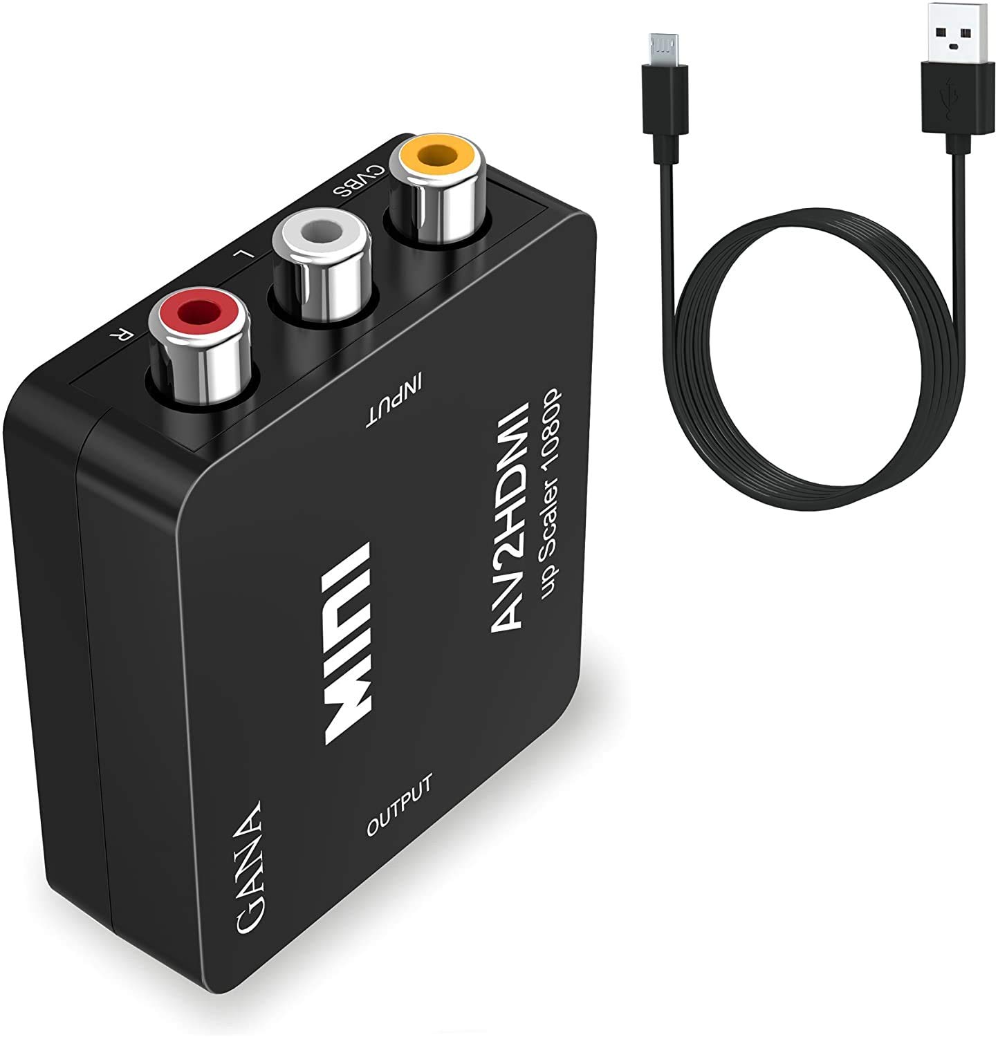 Конвертер AV в HDMI AV-кабель Конвертер AV в HDMI Композитный адаптер Преобразование HDMI CVBS Адаптер преобразования видео и аудио из AV в HDMI Передача аудио
Конвертер AV в HDMI AV-кабель Конвертер AV в HDMI Композитный адаптер Преобразование HDMI CVBS Адаптер преобразования видео и аудио из AV в HDMI Передача аудио