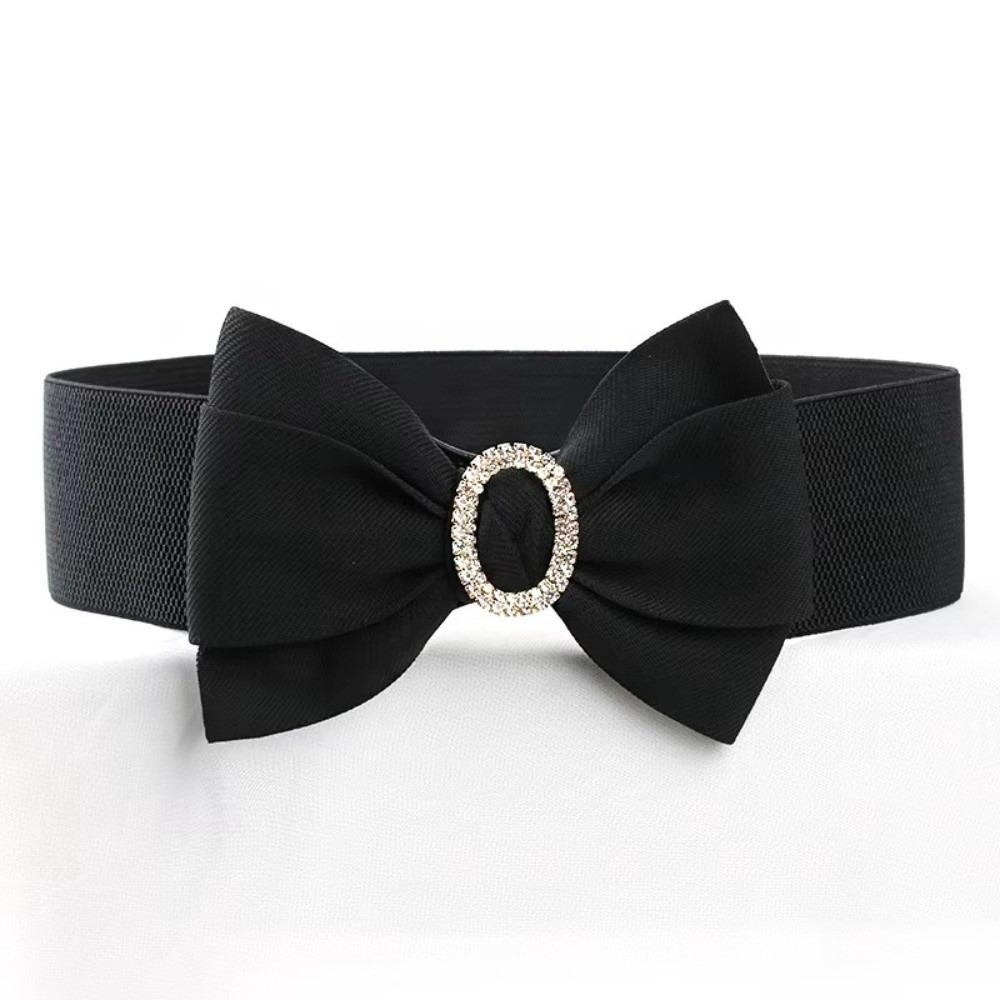 New Elastic Red Bow Belted High-End Diamond-Embedded Women s Dress Belt Summer Wide Waistband Dress Accessory чёрный
New Elastic Red Bow Belted High-End Diamond-Embedded Women s Dress Belt Summer Wide Waistband Dress Accessory чёрный