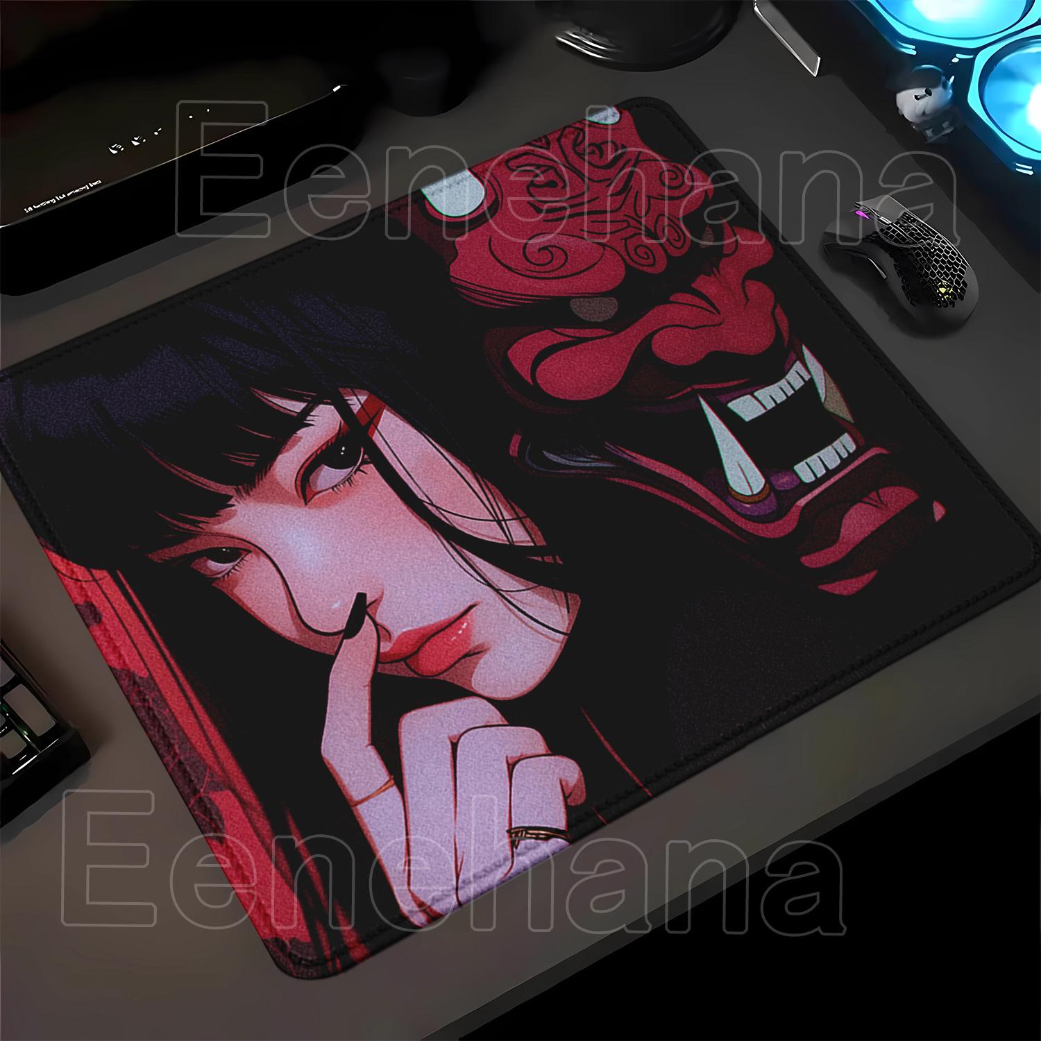 Japanese Oni Mask Girl small Mousepad Electronic Sports Keyboard Mouse Pad Gaming office Accessories Mouse Mat 40x45cm desk mat 18x22cm
Japanese Oni Mask Girl small Mousepad Electronic Sports Keyboard Mouse Pad Gaming office Accessories Mouse Mat 40x45cm desk mat 18x22cm