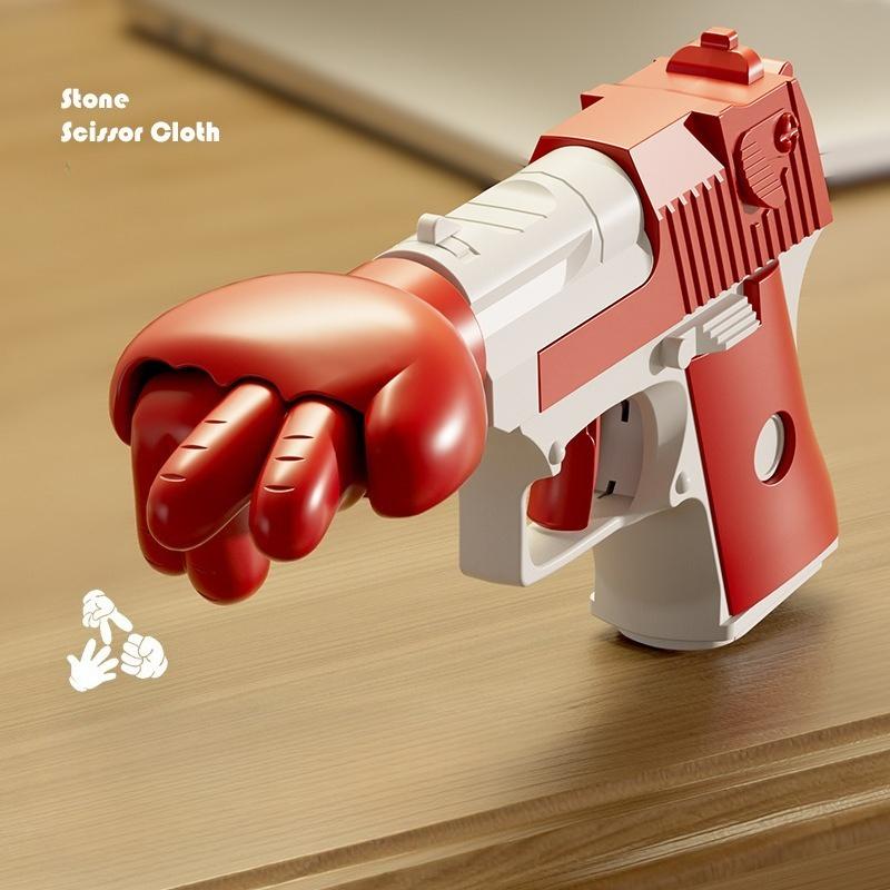 Viral Rock Paper Scissors Shooter Gun - Interactive Tabletop Game with 3-in-1 Action Buttons, Stress Relief Toy
Viral Rock Paper Scissors Shooter Gun - Interactive Tabletop Game with 3-in-1 Action Buttons, Stress Relief Toy