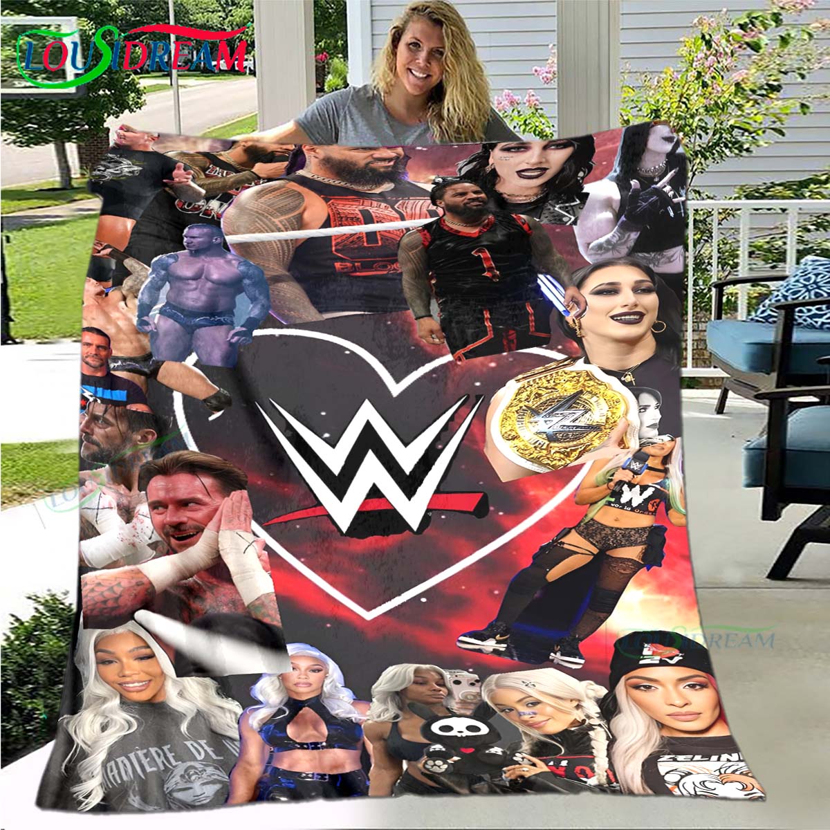 Модне спортивне покривало для рестлінгу W-Wwe з принтом, тонке фланелеве покривало, портативне для дому, подорожей, офісу, покривало для обідньої перерви, рушник для ванної, подарунок 100x150cm
Модне спортивне покривало для рестлінгу W-Wwe з принтом, тонке фланелеве покривало, портативне для дому, подорожей, офісу, покривало для обідньої перерви, рушник для ванної, подарунок 100x150cm