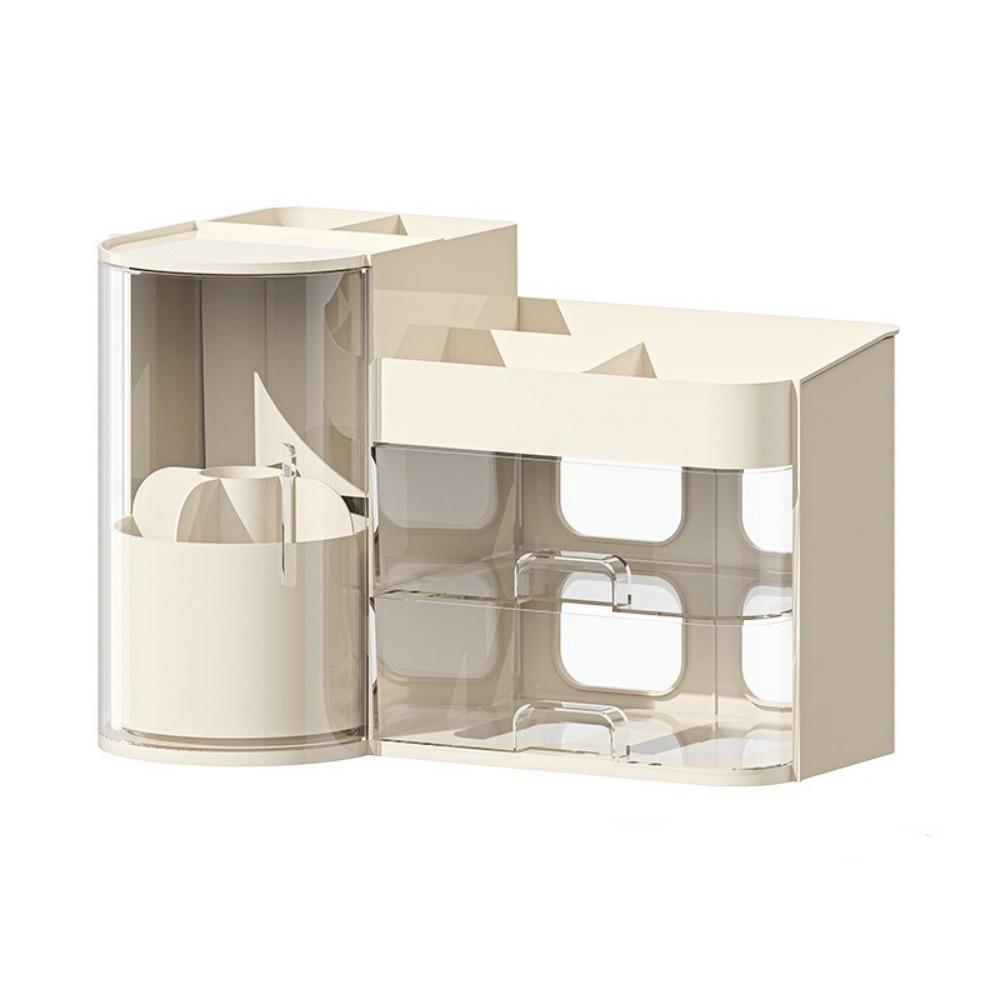 Large Capacity Cosmetic Storage Box Plastic Makeup Storage Rack Dressing Table
Large Capacity Cosmetic Storage Box Plastic Makeup Storage Rack Dressing Table