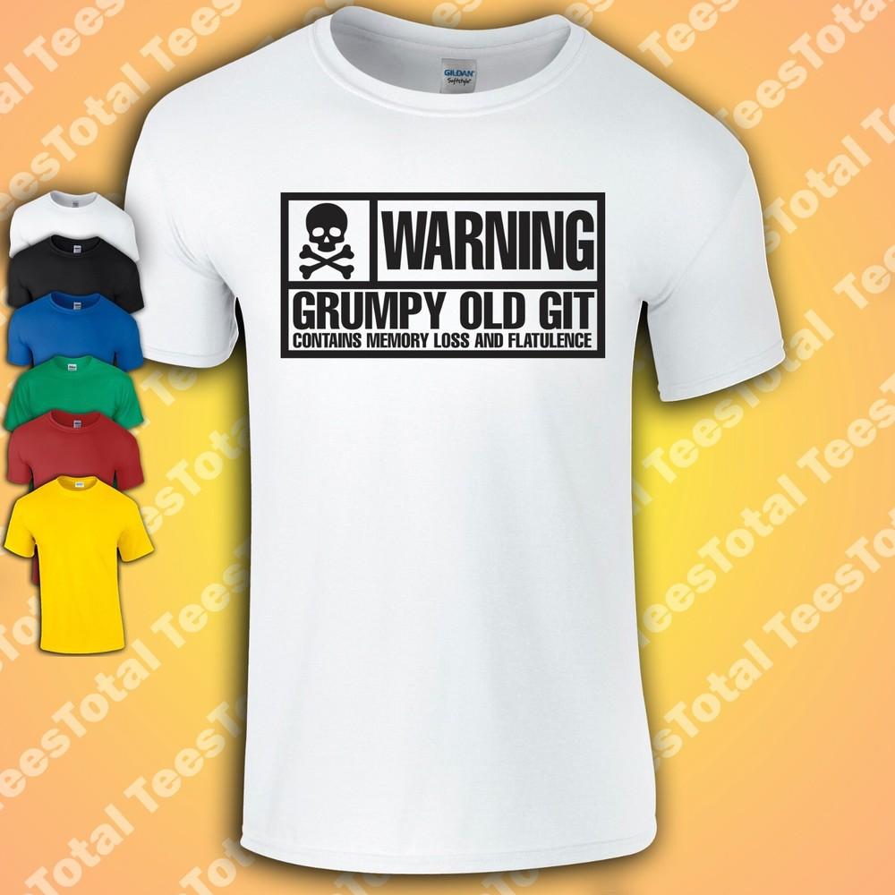 Mens Funny Novelty T Shirt Warning, Grumpy Old Git Joke Birthday Dad Grandad Tee S
Mens Funny Novelty T Shirt Warning, Grumpy Old Git Joke Birthday Dad Grandad Tee S