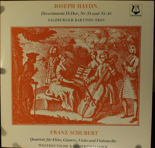 LP Record JOSEPH HAYDN SALZBURGER BARYTONTR Divertimenti Ddur Nr. 81 Und Nr. SFGLP77938 FONORING Germany Classical Used
LP Record JOSEPH HAYDN SALZBURGER BARYTONTR Divertimenti Ddur Nr. 81 Und Nr. SFGLP77938 FONORING Germany Classical Used