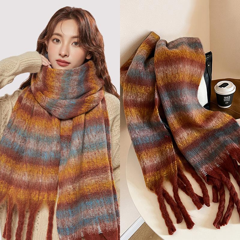 New Soft Winter Cashmere Scarf Warm Long Tassel Scarves Thickened Wrap Shawls For Women Girls 220*42cm
New Soft Winter Cashmere Scarf Warm Long Tassel Scarves Thickened Wrap Shawls For Women Girls 220*42cm