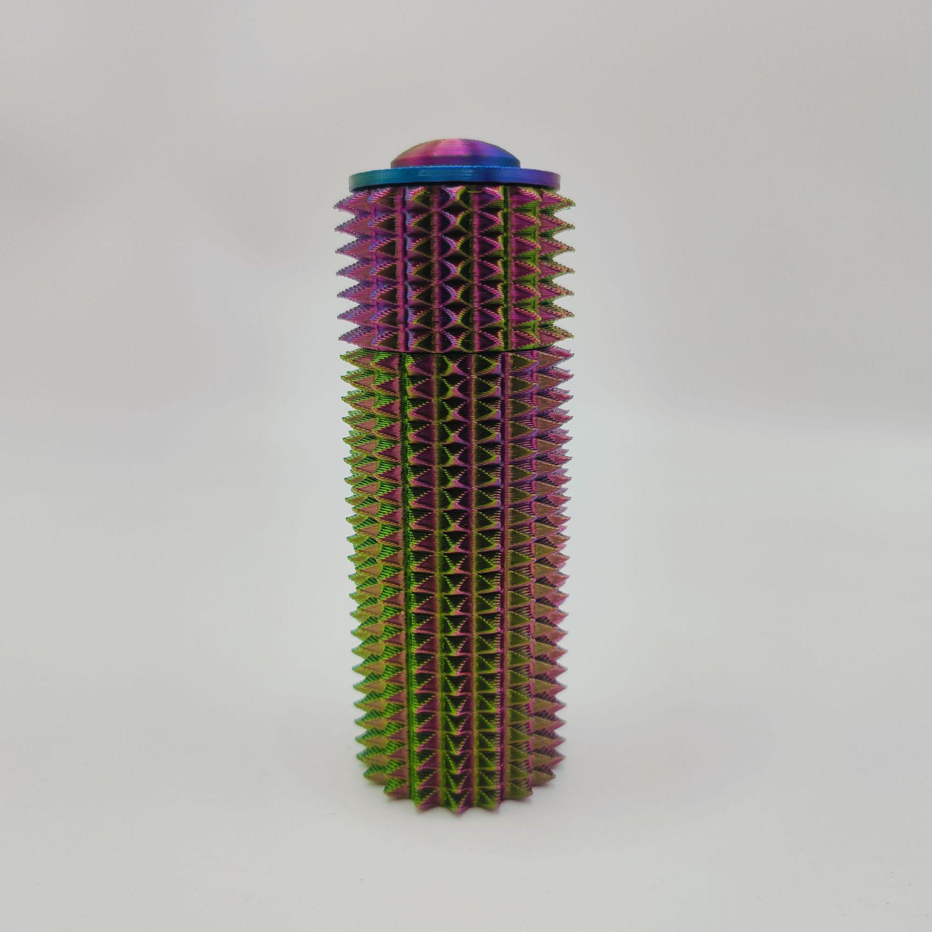 Mini Grippie Rotating Press Spikes - Handmade Small Anxiety Relief Tool 9.4*3.5*3.5
Mini Grippie Rotating Press Spikes - Handmade Small Anxiety Relief Tool 9.4*3.5*3.5