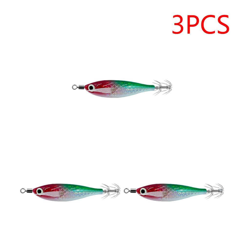 3/5PCS 8cm Luminous Squid Hook Fake Octopus Bait Double Hook 3D Fish Eye Squid Fishing Lure Glow Fake Bait for Night Fishing
3/5PCS 8cm Luminous Squid Hook Fake Octopus Bait Double Hook 3D Fish Eye Squid Fishing Lure Glow Fake Bait for Night Fishing