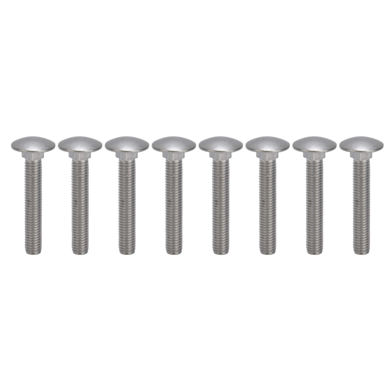 30 шт. Болт с винтом M8x1.25 из нержавеющей стали A2 с чашечной квадратной головкой, крупная резьба, болты с полукруглой головкой DIN603M8x50
30 шт. Болт с винтом M8x1.25 из нержавеющей стали A2 с чашечной квадратной головкой, крупная резьба, болты с полукруглой головкой DIN603M8x50