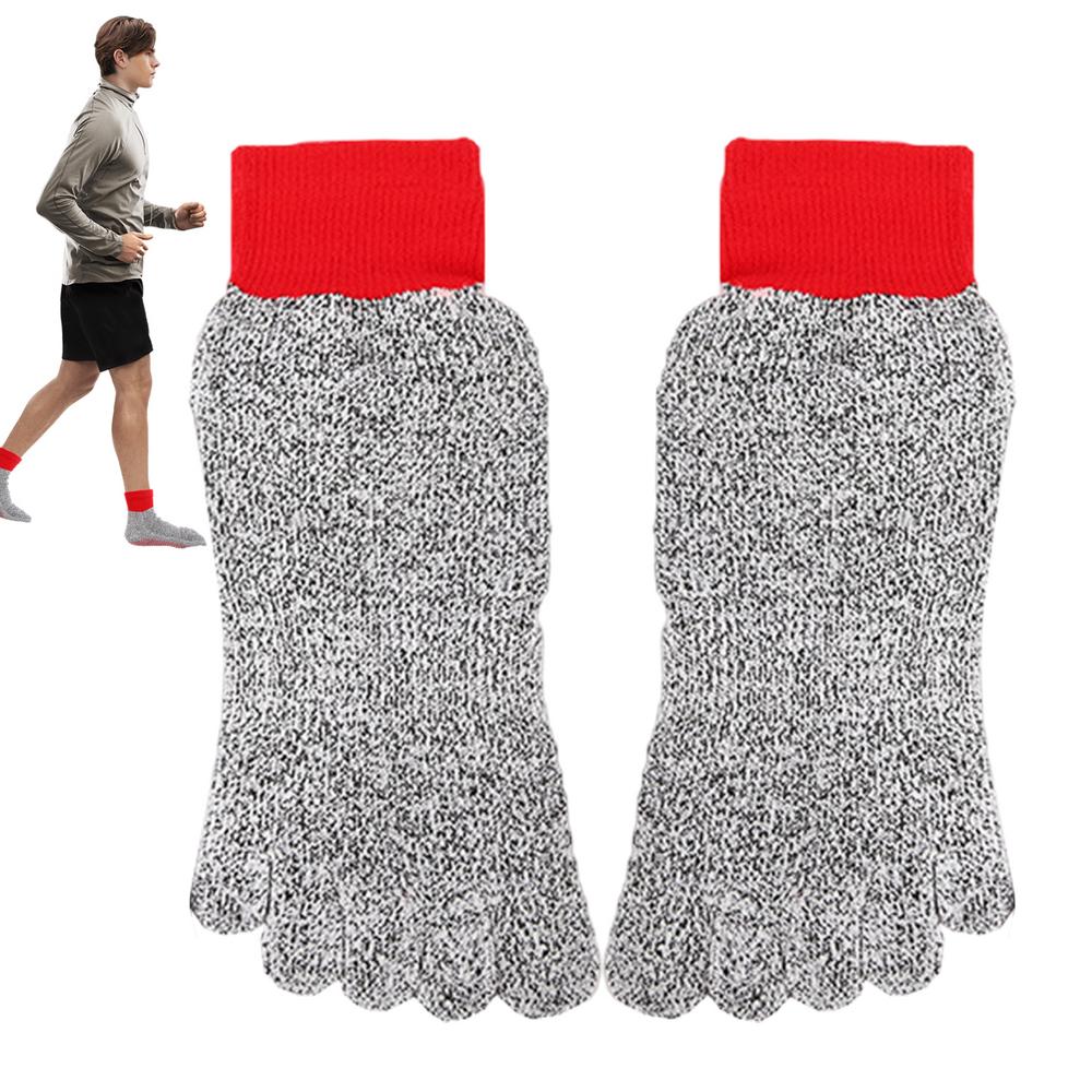 Five Finger Athletic Socks Anti-Cut Lightweight Socks Breathable Socks For Hiking Running Rock Climbing Beach Outdoor Work M
Five Finger Athletic Socks Anti-Cut Lightweight Socks Breathable Socks For Hiking Running Rock Climbing Beach Outdoor Work M