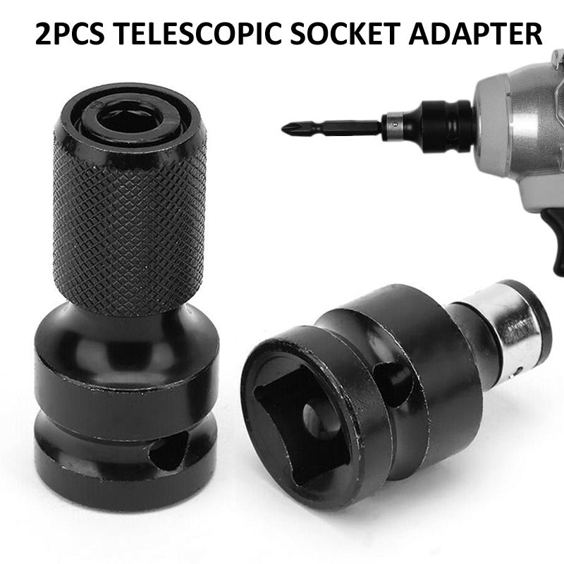 Телескопический переходник PDTO, 2 шт., для электрического ключа, шестигранная головка 1/2 ~ 1/4 
Телескопический переходник PDTO, 2 шт., для электрического ключа, шестигранная головка 1/2 ~ 1/4