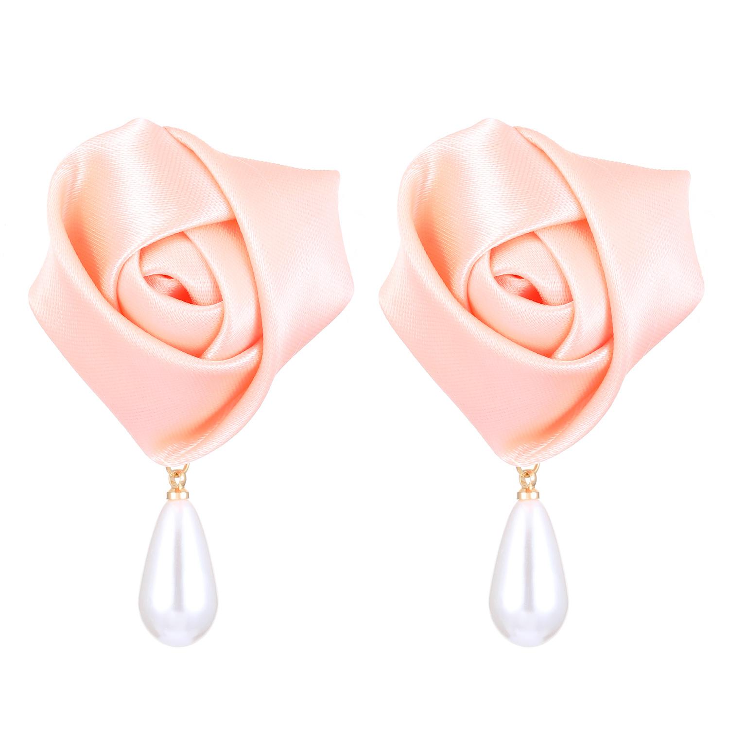 2024 Fashion Large Rose Flower Stud Silk Fabrics Multilayer Petal Charm Ear Stud For Women Wedding Party Jewel
2024 Fashion Large Rose Flower Stud Silk Fabrics Multilayer Petal Charm Ear Stud For Women Wedding Party Jewel