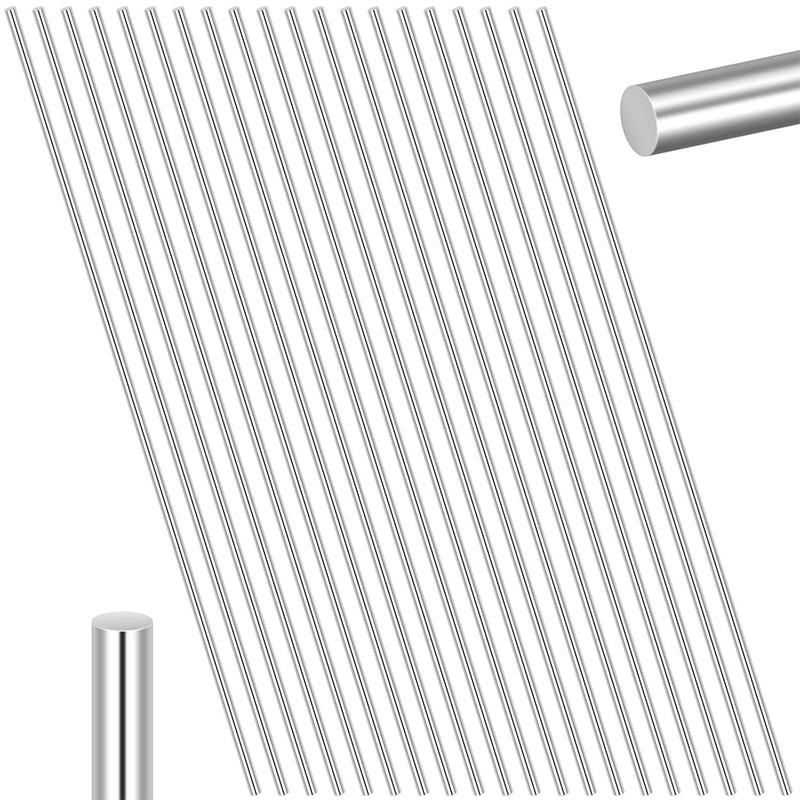 2Pcs 5/6/8mm Diameter 304 Stainless Steel Rod/Stainless steel pipe 20mm Solids Round Shaft Rod Bars for DIY knife screw steel pipe 5X20MM
2Pcs 5/6/8mm Diameter 304 Stainless Steel Rod/Stainless steel pipe 20mm Solids Round Shaft Rod Bars for DIY knife screw steel pipe 5X20MM