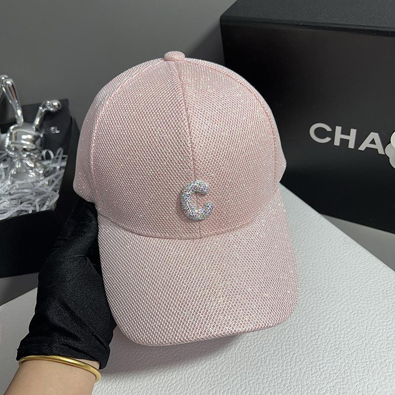 C letter sequins fashion versatile street hard top cap outdoor elegant pink baseball cap sun hat Adjustable
C letter sequins fashion versatile street hard top cap outdoor elegant pink baseball cap sun hat Adjustable