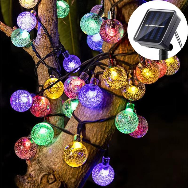 Solar Crystal Ball String Lights Waterproof Outdoor LED Fairy Lamp with 8 Modes for Garden Patio Yard Christmas Tree Party Decoration 3M 20LEDs різнокольоровий
Solar Crystal Ball String Lights Waterproof Outdoor LED Fairy Lamp with 8 Modes for Garden Patio Yard Christmas Tree Party Decoration 3M 20LEDs різнокольоровий