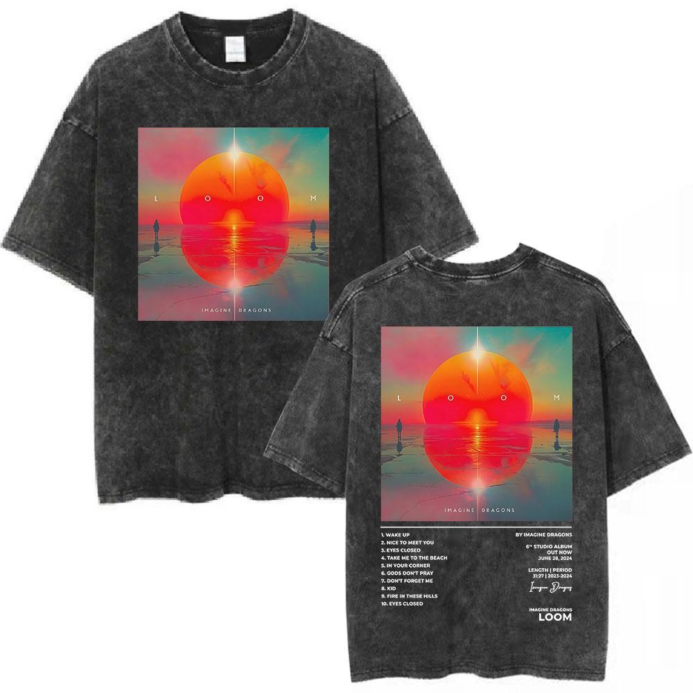 Imagine Dragons Band Loom World Tour Vintage Washed T Shirt Men Women Fashion Hip Hop Tshirt Cotton Short Sleeve Tshirts S
Imagine Dragons Band Loom World Tour Vintage Washed T Shirt Men Women Fashion Hip Hop Tshirt Cotton Short Sleeve Tshirts S