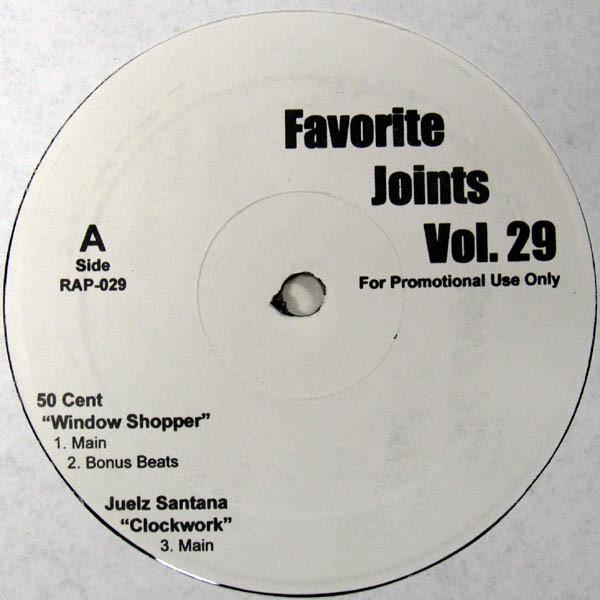 12inch Record VARIOUS - Favorite Joints Vol. 29 RAP029PROMO Favorite Joints US Rap & Hip-Hop/R&B Used
12inch Record VARIOUS - Favorite Joints Vol. 29 RAP029PROMO Favorite Joints US Rap & Hip-Hop/R&B Used