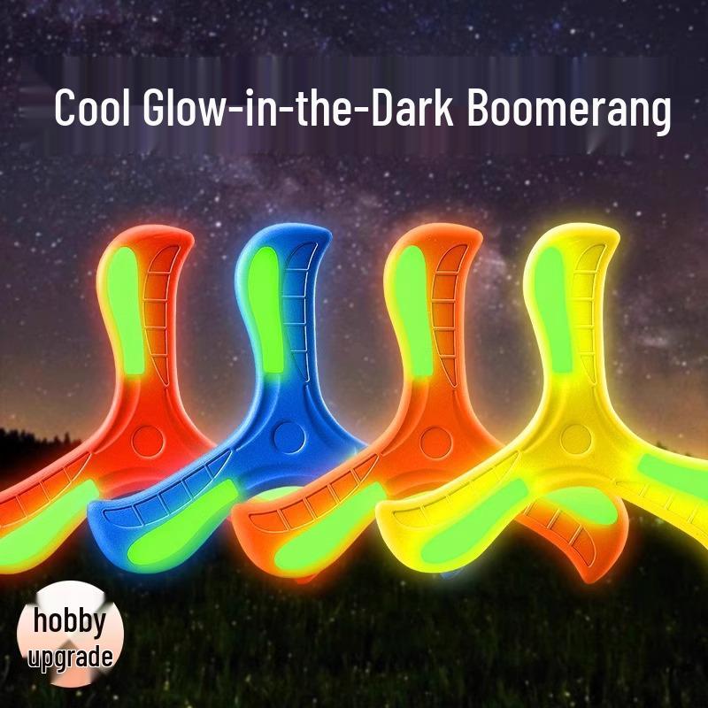 Luminous Unbreakable Soft Rubber Boomerang Toy for Kids EVA Luminous Boomerang синій
Luminous Unbreakable Soft Rubber Boomerang Toy for Kids EVA Luminous Boomerang синій