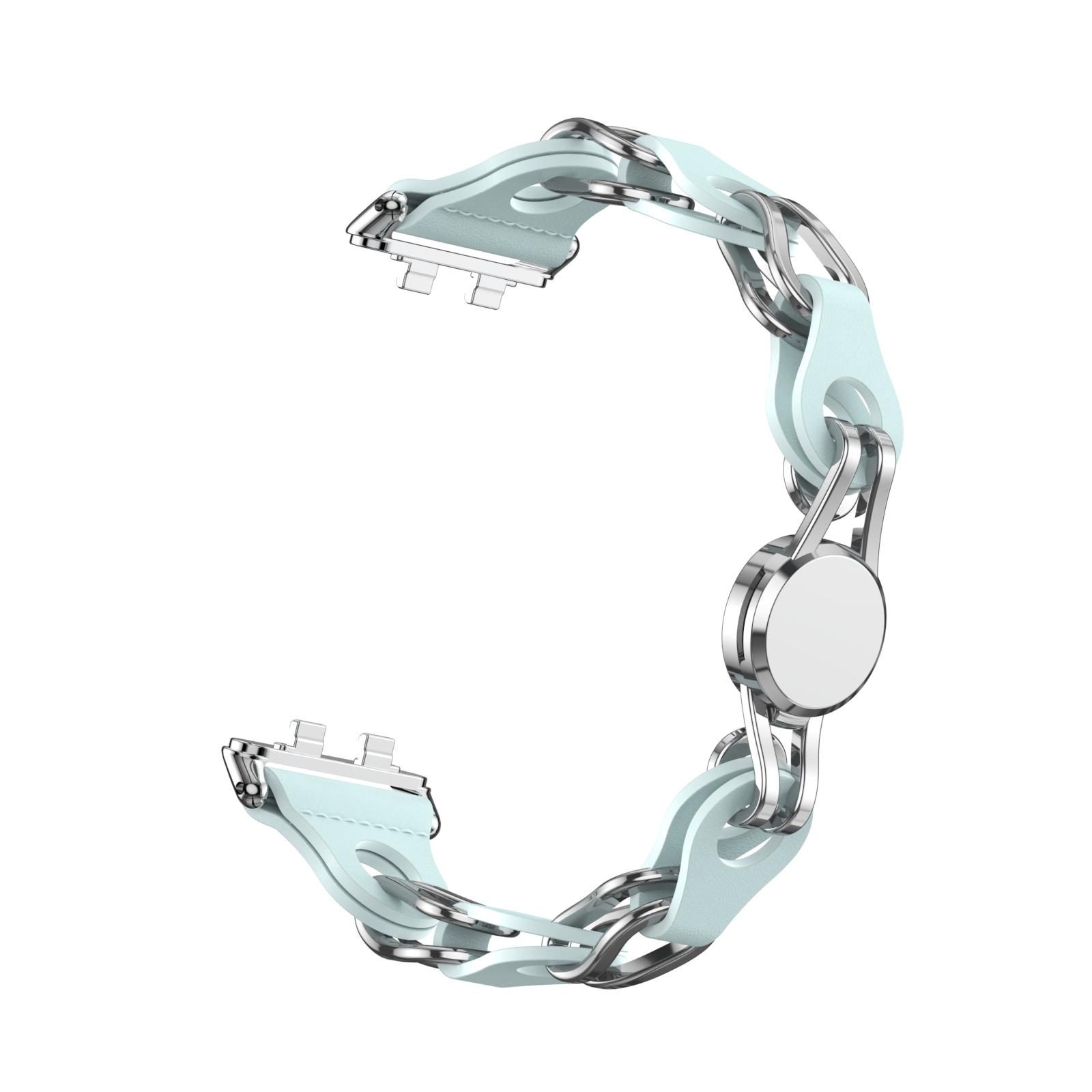 Magnetic Chain Loop Watch Straps For Huawei Band 11 Pro Hollow Leather Link Watch Bracelet Wristband For Huawei Band 11 Correas for Huawei 11 Pro світло-синій колір
Magnetic Chain Loop Watch Straps For Huawei Band 11 Pro Hollow Leather Link Watch Bracelet Wristband For Huawei Band 11 Correas for Huawei 11 Pro світло-синій колір