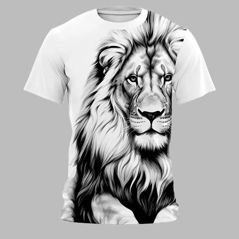 Новая летняя мужская модная футболка с принтом льва, мужская футболка, топ 8XL белый
Новая летняя мужская модная футболка с принтом льва, мужская футболка, топ 8XL белый