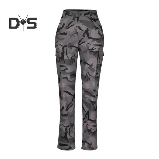 Женские брюки-карго средней посадки, прямые, с застежкой-молнией на пуговицы, с камуфляжным узором, повседневные спортивные комбинезоны свободного кроя с несколькими карманами, длинные брюки S камуфляжный
Женские брюки-карго средней посадки, прямые, с застежкой-молнией на пуговицы, с камуфляжным узором, повседневные спортивные комбинезоны свободного кроя с несколькими карманами, длинные брюки S камуфляжный