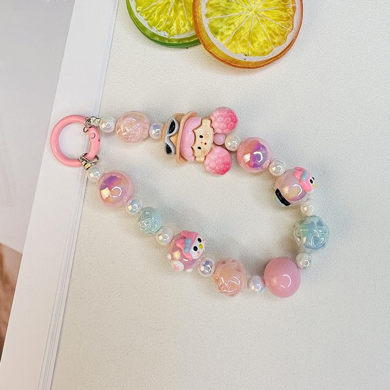 Creative Anti-Lost Beaded Phone Chain Cartoon Popcorn Phone Chain Sweet Portable Universal Mobile Phone Anti Loss Lanyard
Creative Anti-Lost Beaded Phone Chain Cartoon Popcorn Phone Chain Sweet Portable Universal Mobile Phone Anti Loss Lanyard