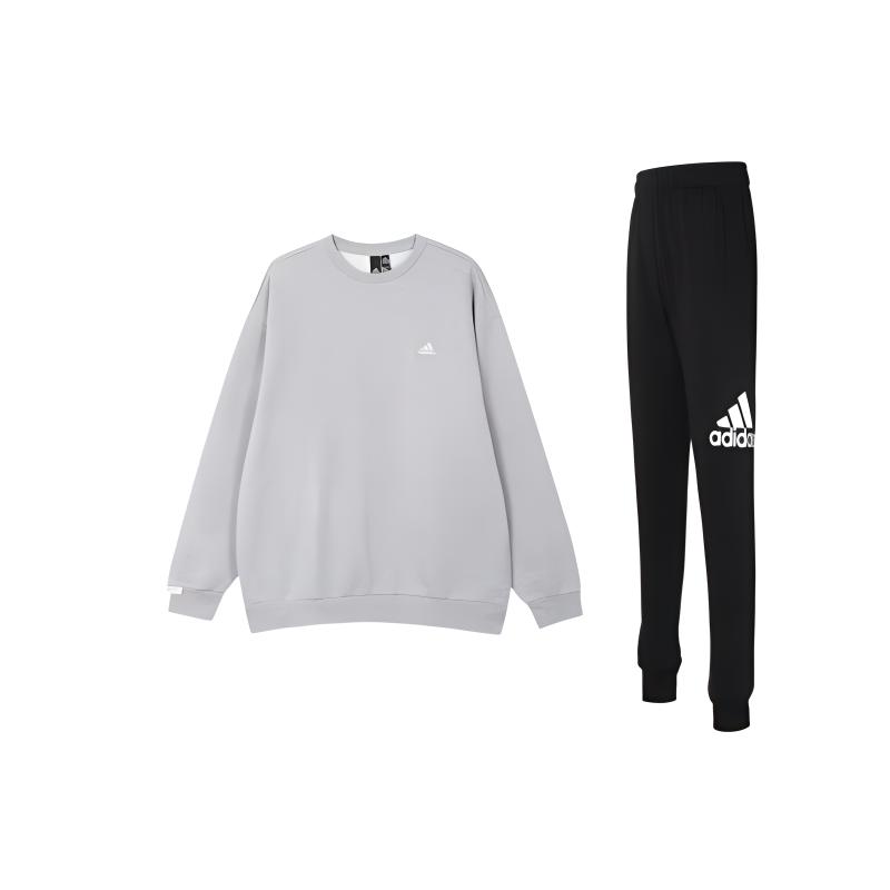 Adidas Свободный крой, длинный рукав, толстовка с круглым вырезом и флисовой подкладкой, повседневный спортивный комплект AB6527+IV7599 S
Adidas Свободный крой, длинный рукав, толстовка с круглым вырезом и флисовой подкладкой, повседневный спортивный комплект AB6527+IV7599 S