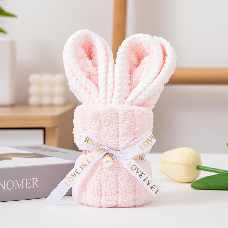Little Rabbit Coral Fleece Baby Towel: Cute Souvenir & Birthday Gift 25*50 with Pearl
Little Rabbit Coral Fleece Baby Towel: Cute Souvenir & Birthday Gift 25*50 with Pearl