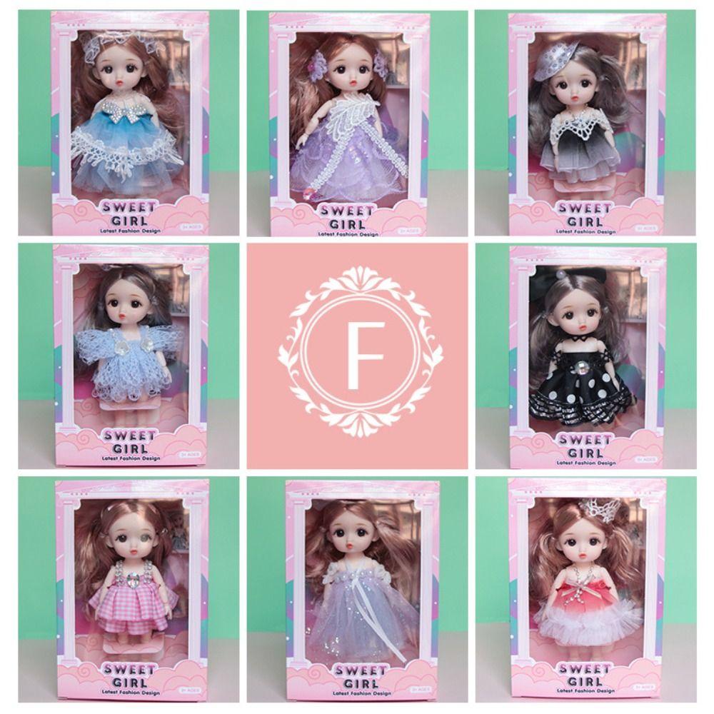 13 подвижных шарнирных кукол BJD, нарядные мини-куклы, детские игрушки для девочек
13 подвижных шарнирных кукол BJD, нарядные мини-куклы, детские игрушки для девочек