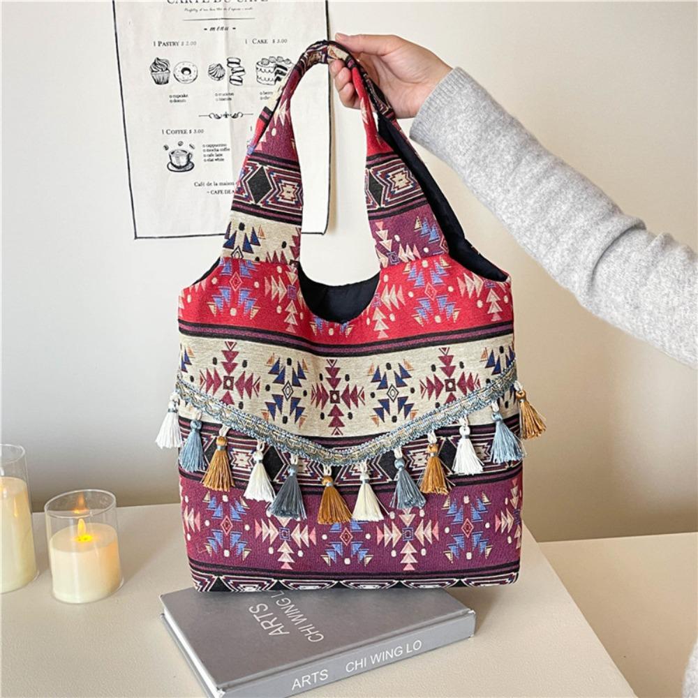 Cloth Ethnic Style Vest Bag Large Capacity Bohemian Messenger Bag Tassel Shoulder Bag Outdoor Style A
Cloth Ethnic Style Vest Bag Large Capacity Bohemian Messenger Bag Tassel Shoulder Bag Outdoor Style A