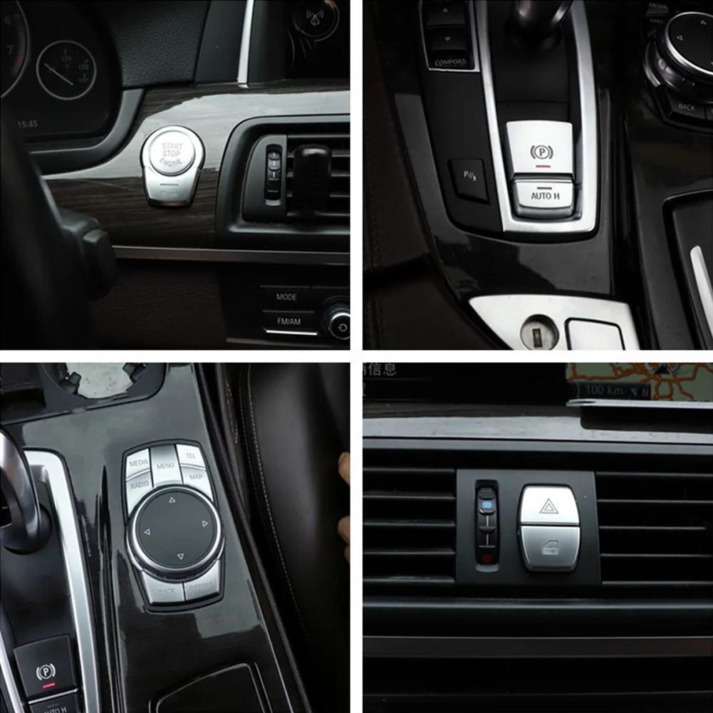 1PC Car Panel Switch Cover Sticker Air Conditioning Button Central Control Engine Start Trim For BMW 5 Series Accessories
1PC Car Panel Switch Cover Sticker Air Conditioning Button Central Control Engine Start Trim For BMW 5 Series Accessories