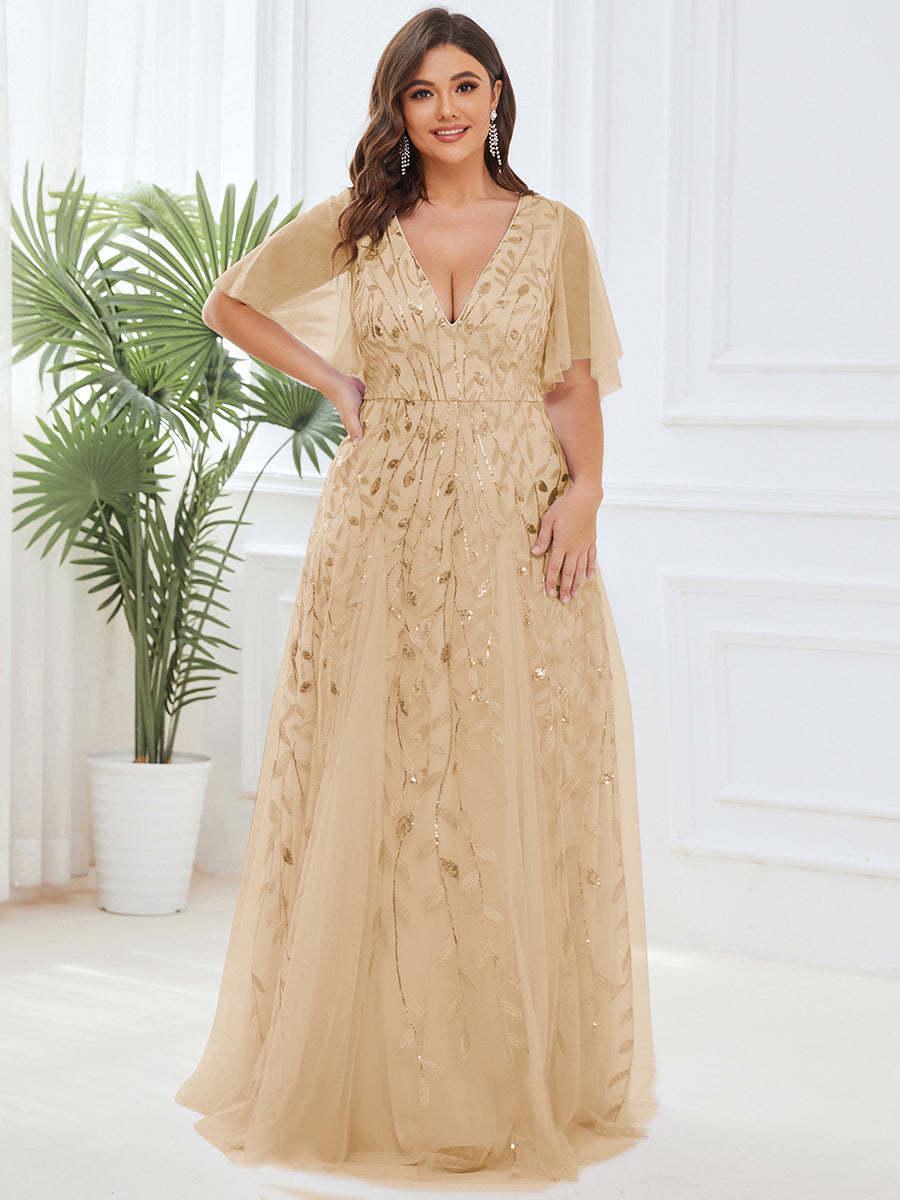 2026 Summer European & American V-neck Patchwork Mesh Evening Gowns for Banquets & Performances M
2026 Summer European & American V-neck Patchwork Mesh Evening Gowns for Banquets & Performances M