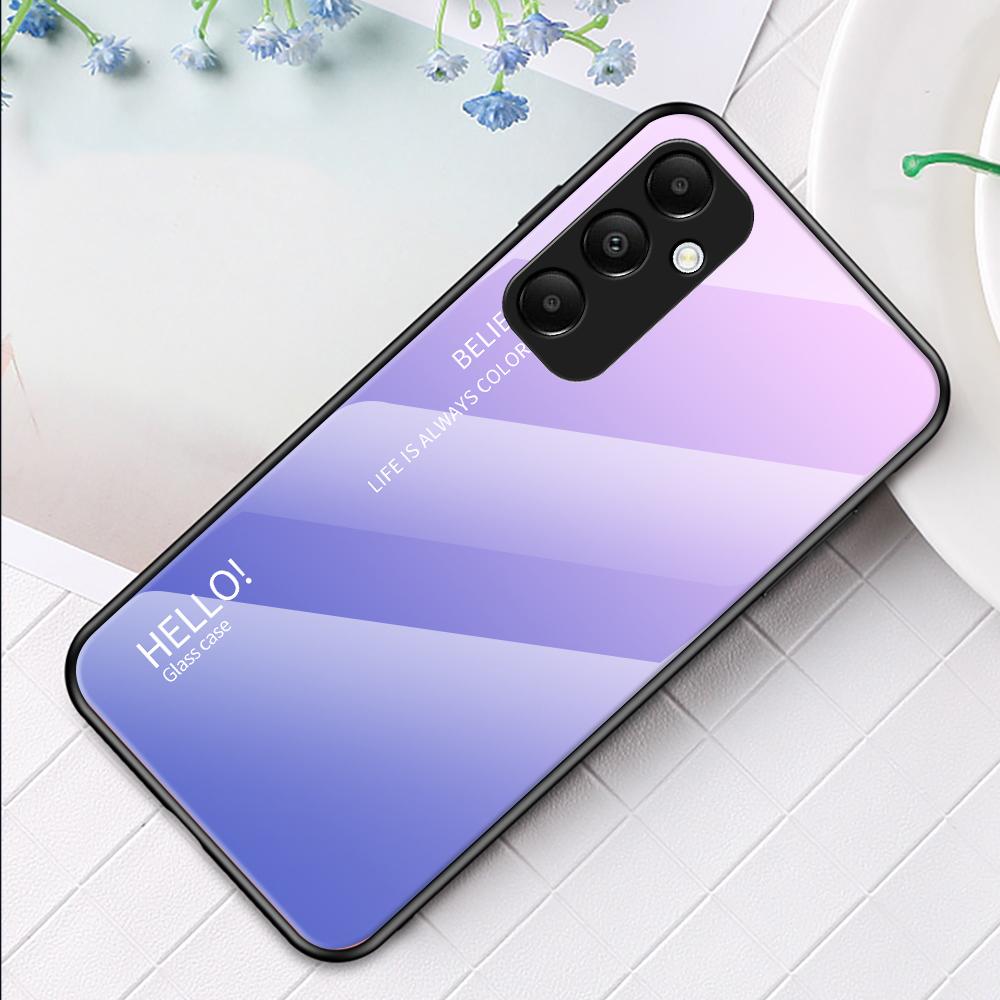 Для Samsung Galaxy A55 5G чохол із градієнтним загартованим склом+ПК+накладка для телефону TPU White
Для Samsung Galaxy A55 5G чохол із градієнтним загартованим склом+ПК+накладка для телефону TPU White