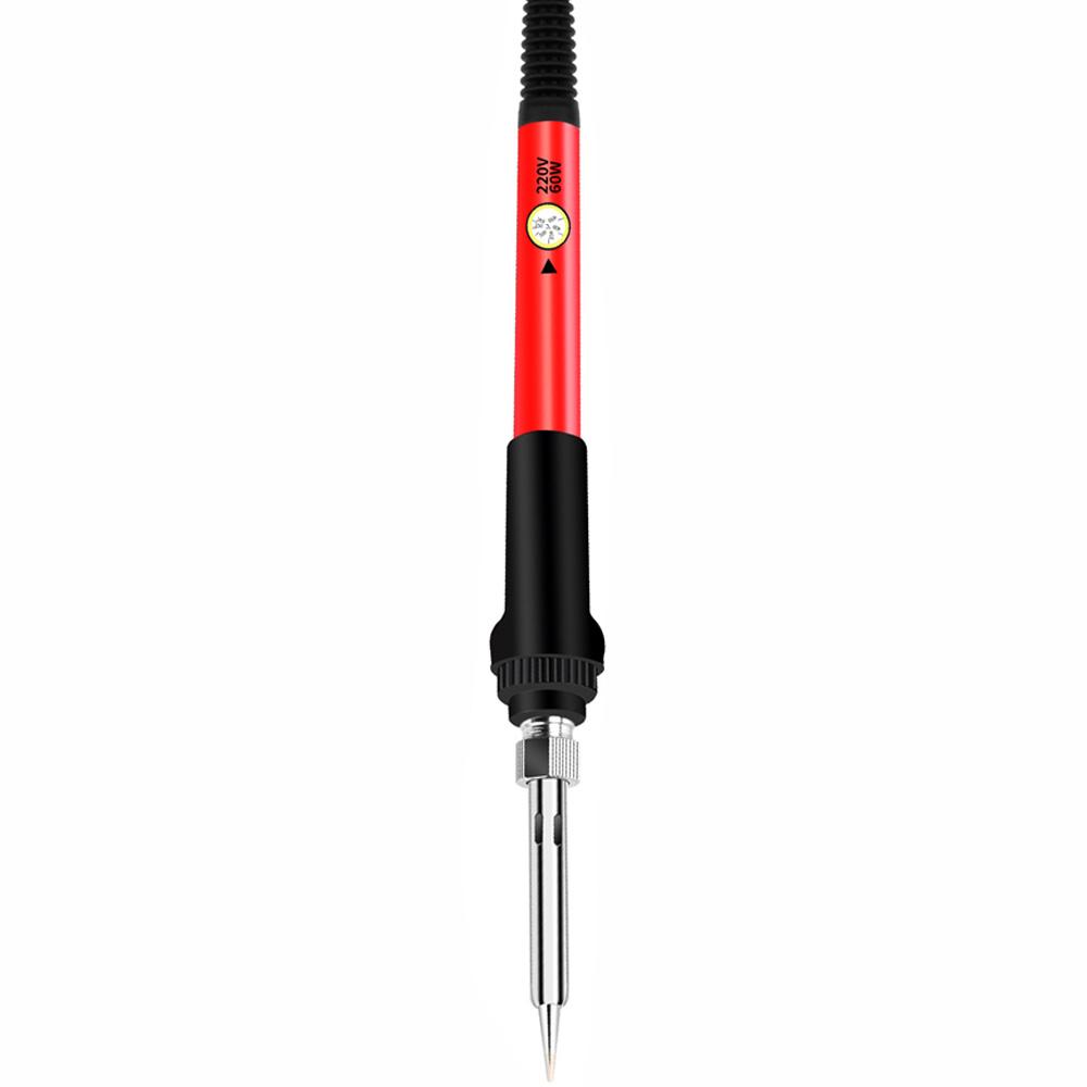 Adjustable Temperature Electric Soldering Iron 220V 60W Welding Solder Rework Station Heat Pencil Tips Repair Tool US-110V червоний
Adjustable Temperature Electric Soldering Iron 220V 60W Welding Solder Rework Station Heat Pencil Tips Repair Tool US-110V червоний