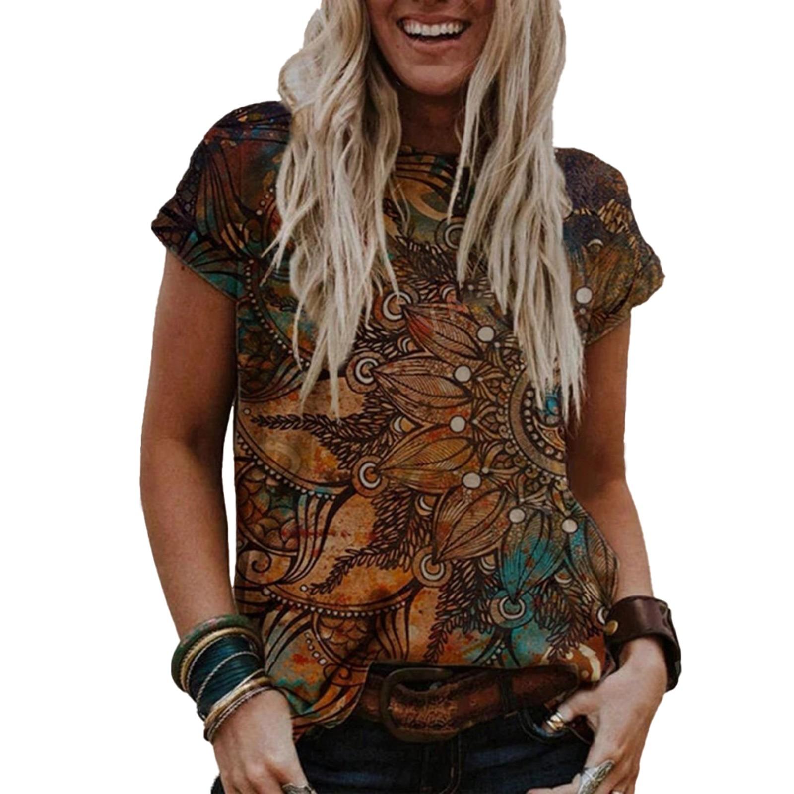 Women s Casual Fashion Summer T-Shirt Printed Short-Sleeved Tops XXXL жовтий
Women s Casual Fashion Summer T-Shirt Printed Short-Sleeved Tops XXXL жовтий