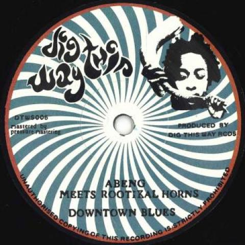 7inch Record ABENG, ROOTIKAL HORNS - Downtown Blues / Dubtown Blues DTWS006 Dig This Way 2020 Europe Reggae, Ska & Dub
7inch Record ABENG, ROOTIKAL HORNS - Downtown Blues / Dubtown Blues DTWS006 Dig This Way 2020 Europe Reggae, Ska & Dub