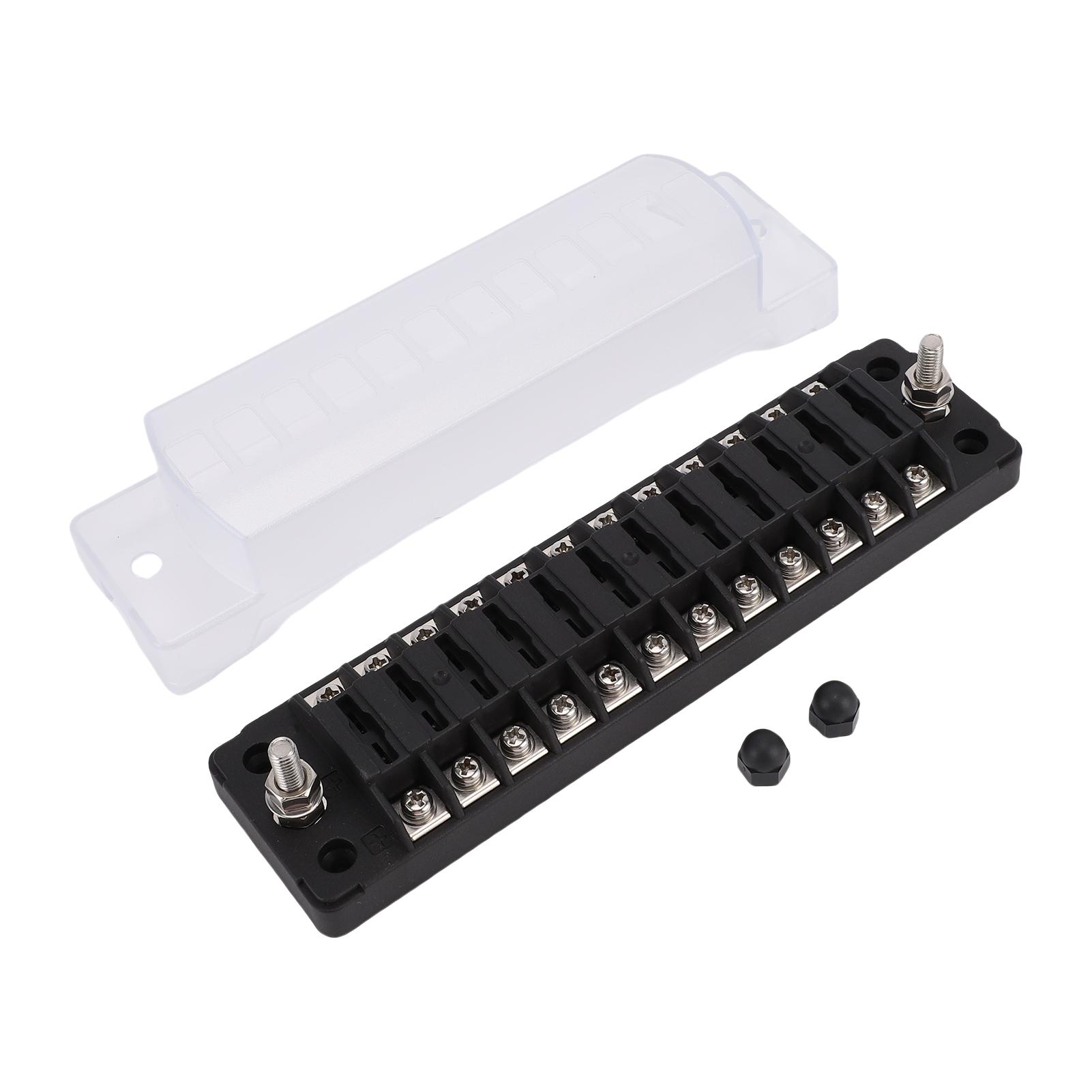 12 Way Box Holder Multifunctional Block Box with Sticker for Cars Trucks RVs Trailers Buses, Suitable for LED Light Strips, Headlights, Fog
12 Way Box Holder Multifunctional Block Box with Sticker for Cars Trucks RVs Trailers Buses, Suitable for LED Light Strips, Headlights, Fog