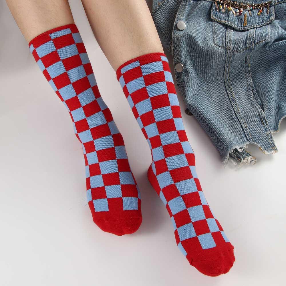 Cotton Hip Pop Korea Checkerboard Socks Female Hosiery College Style Socks Mid-tube Sock D
Cotton Hip Pop Korea Checkerboard Socks Female Hosiery College Style Socks Mid-tube Sock D