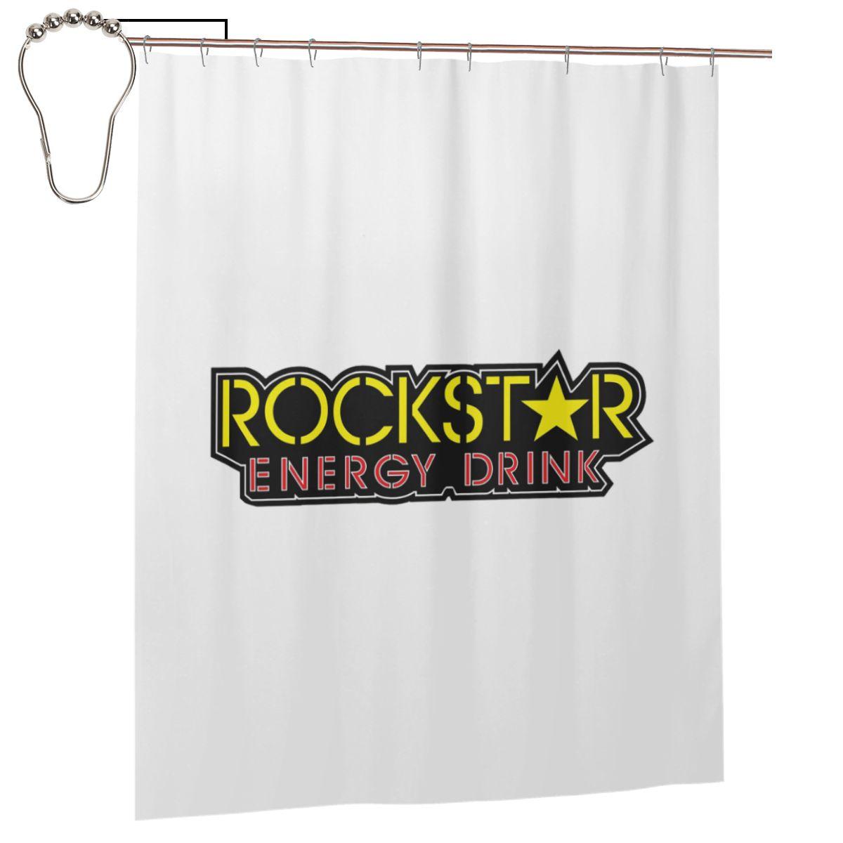 Шторка для душа Rockstar Energy Drink Ванная комната Полиэстер Водонепроницаемые Занавески для ванны С крючками W60H190(CM)-1 Pcs
Шторка для душа Rockstar Energy Drink Ванная комната Полиэстер Водонепроницаемые Занавески для ванны С крючками W60H190(CM)-1 Pcs