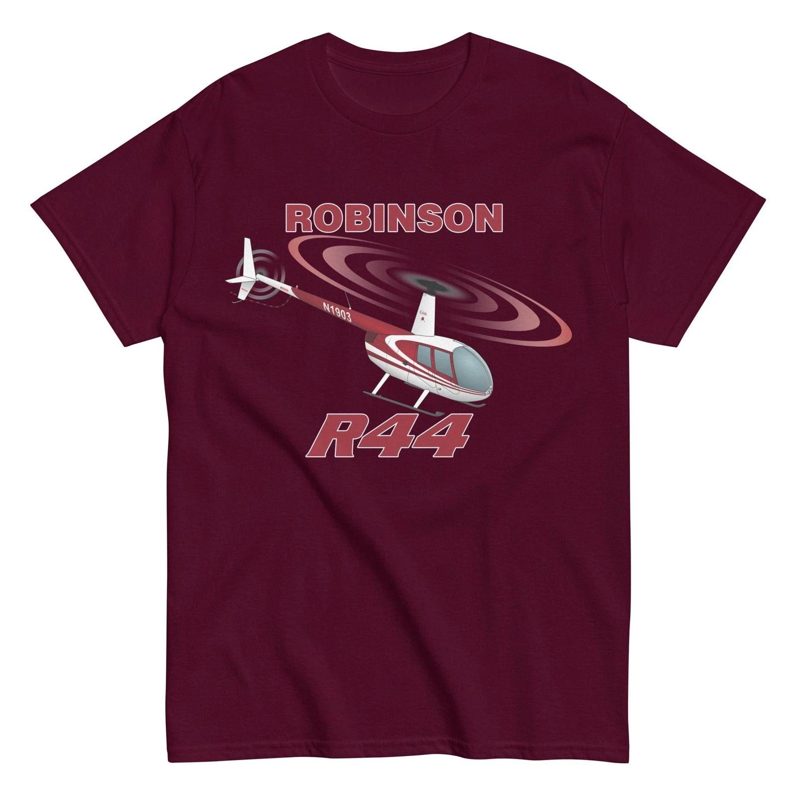 Robinson R44 (Red/White) Helicopter T-Shirt - Personalized with Your N# L
Robinson R44 (Red/White) Helicopter T-Shirt - Personalized with Your N# L