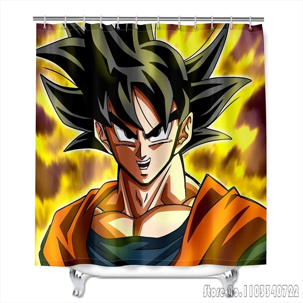 Anime Dragon Ball Z Son Goku Burdock Broli Bath Shower Curtain 1Pcs Waterproof 3D Cute With Hooks For Kids Bathroom Decoration W60H190(CM)-1 Pcs
Anime Dragon Ball Z Son Goku Burdock Broli Bath Shower Curtain 1Pcs Waterproof 3D Cute With Hooks For Kids Bathroom Decoration W60H190(CM)-1 Pcs