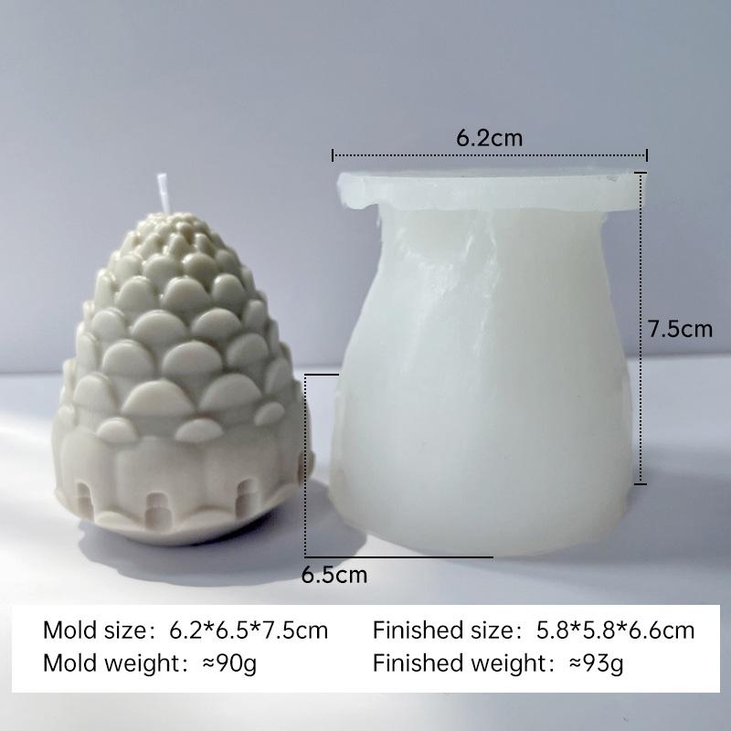 Christmas Pinecone Aroma Candle Silicone Mold Handmade Plaster Resin Squirrel Ornaments Mould DIY Soap Candles Making Supplies
Christmas Pinecone Aroma Candle Silicone Mold Handmade Plaster Resin Squirrel Ornaments Mould DIY Soap Candles Making Supplies