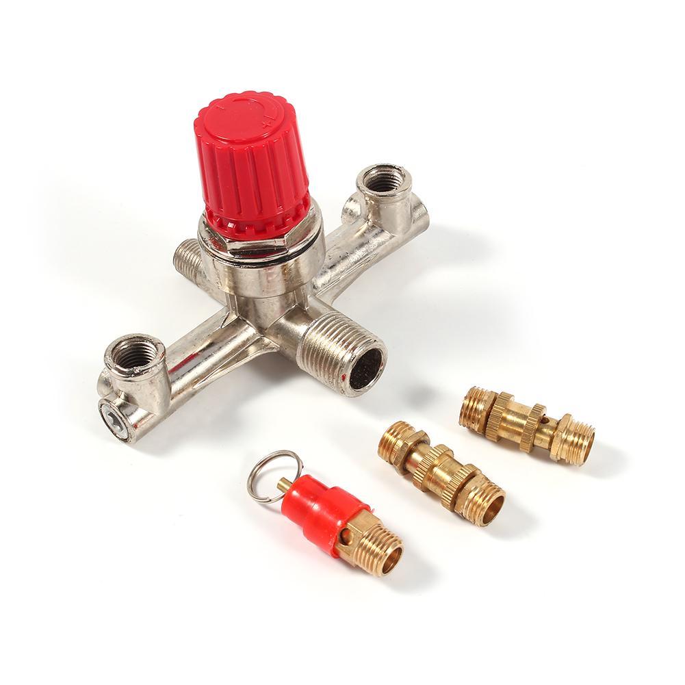 Double Outlet Tube Alloy Air Compressor Switch Pressure Regulator Valve Fit Part білий
Double Outlet Tube Alloy Air Compressor Switch Pressure Regulator Valve Fit Part білий