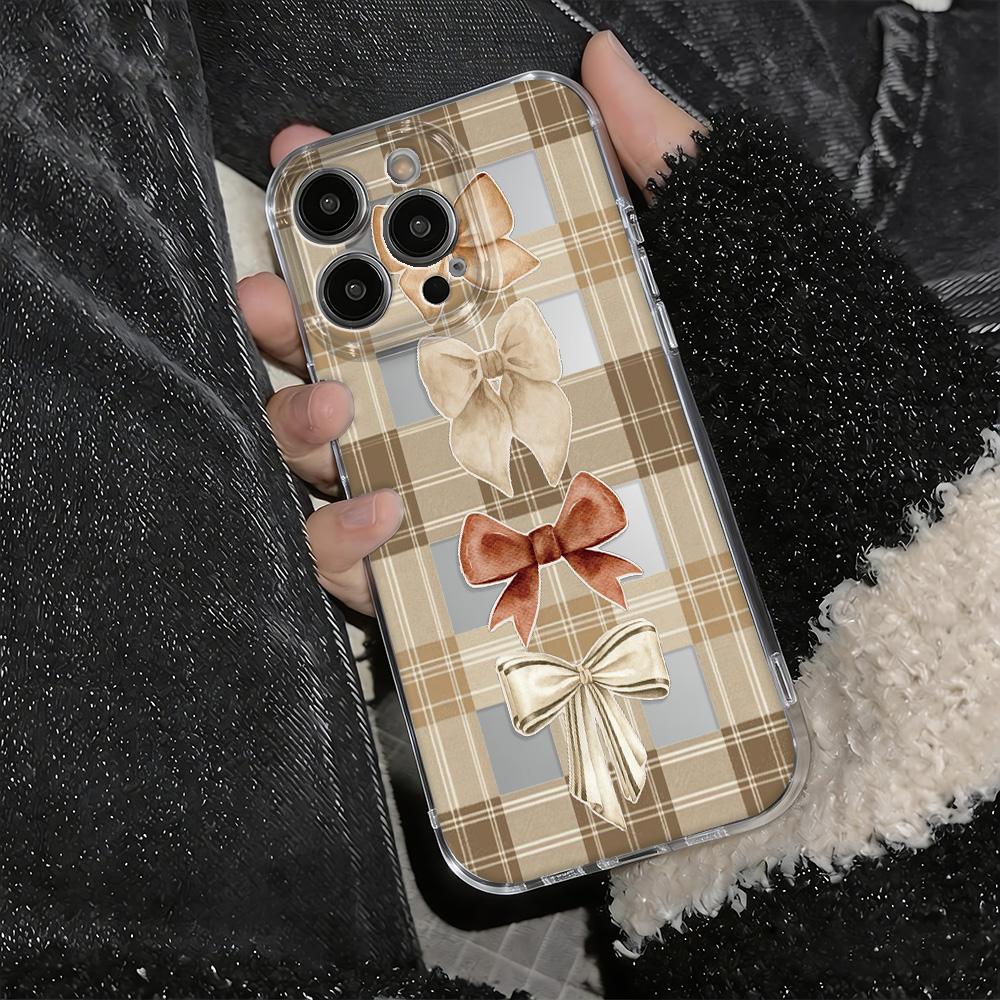 Simple Khaki Plaid Bowknot Pattern Phone Case For iPhone 17 Pro Max 16 15 14 13 12 11 XS X XR 16 Plus 17 Air Clear Soft Cover iPhone 12 mini
Simple Khaki Plaid Bowknot Pattern Phone Case For iPhone 17 Pro Max 16 15 14 13 12 11 XS X XR 16 Plus 17 Air Clear Soft Cover iPhone 12 mini