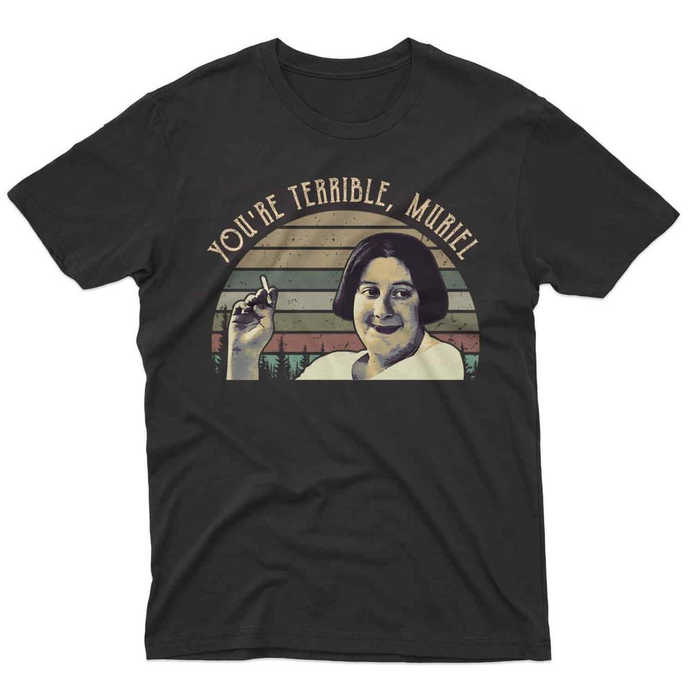 SALE You’re Terrible Muriel Vintage Movie Shirt Funny T-Shirt Classic Movie S Unisex T-Shirt XL
SALE You’re Terrible Muriel Vintage Movie Shirt Funny T-Shirt Classic Movie S Unisex T-Shirt XL