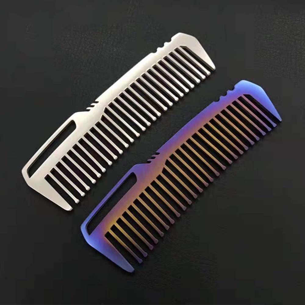Mini Outdoor Accessories EDC Titanium Pocket Camping Comb Titanium Comb EDC Gear Combs Hair Combs срібний
Mini Outdoor Accessories EDC Titanium Pocket Camping Comb Titanium Comb EDC Gear Combs Hair Combs срібний