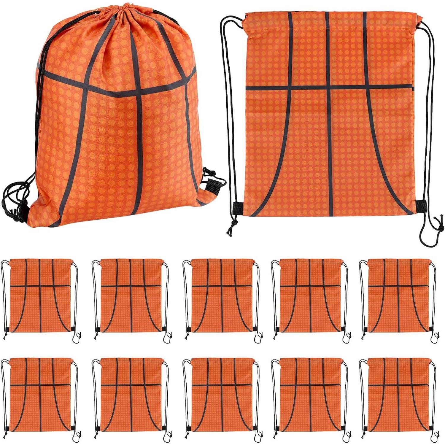 Small Sport Drawstring Bags - 12 Pack Basketball Style Foldable Polyester Backpacks with Adjustable Straps Candy Bag - 10 x 12 Inch 12-Pack
Small Sport Drawstring Bags - 12 Pack Basketball Style Foldable Polyester Backpacks with Adjustable Straps Candy Bag - 10 x 12 Inch 12-Pack