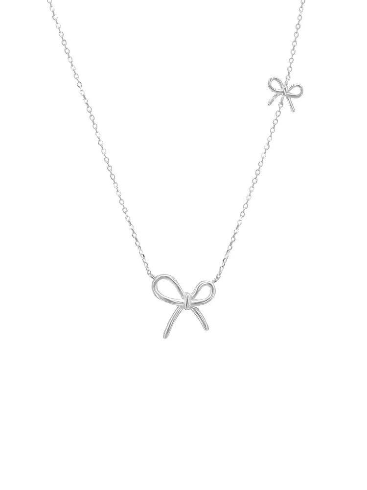 Колье «Двойной бант» 2025: Японский и корейский простой милый стиль, высококлассная ключичная цепочка для женщин
Колье «Двойной бант» 2025: Японский и корейский простой милый стиль, высококлассная ключичная цепочка для женщин