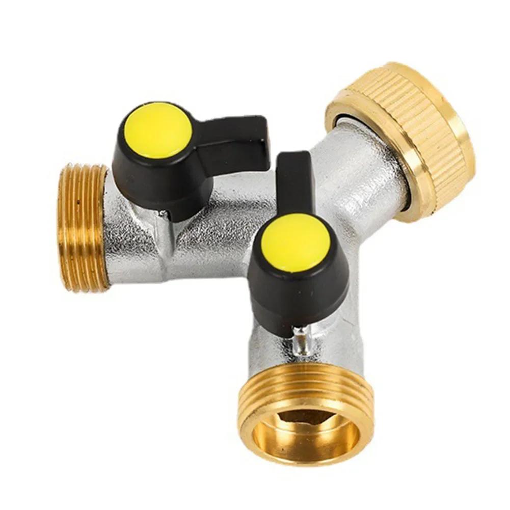Premium Brass Garden Hose Splitter With 2-Way Diverter, Hassle-free Control Brass Garden Hose Splitter Garden Hose 1
Premium Brass Garden Hose Splitter With 2-Way Diverter, Hassle-free Control Brass Garden Hose Splitter Garden Hose 1
