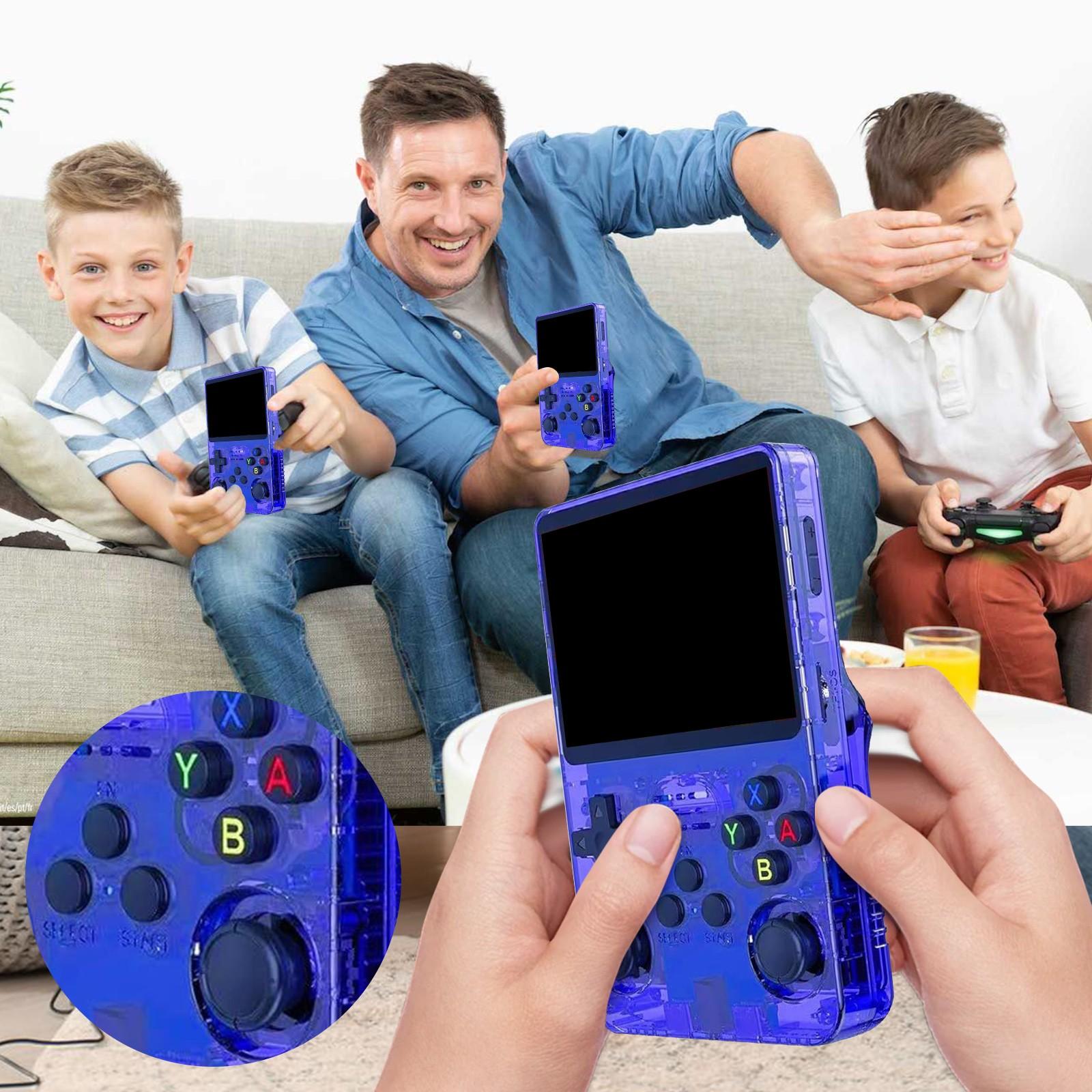 Портативная игровая консоль с 128 ГБ встроенной памяти, 20000+ игр, система Linux с открытым исходным кодом, 3,5-дюймовый IPS-экран, портативный карманный видеоплеер One Size синий
Портативная игровая консоль с 128 ГБ встроенной памяти, 20000+ игр, система Linux с открытым исходным кодом, 3,5-дюймовый IPS-экран, портативный карманный видеоплеер One Size синий